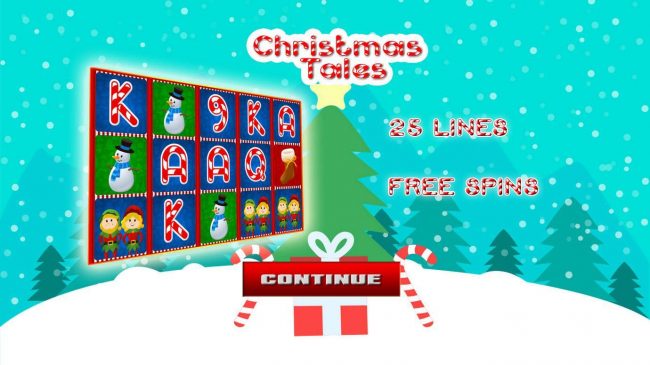 Game features include: 25 Lines and Free Spins