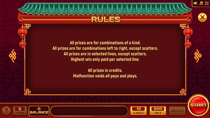 General Game Rules