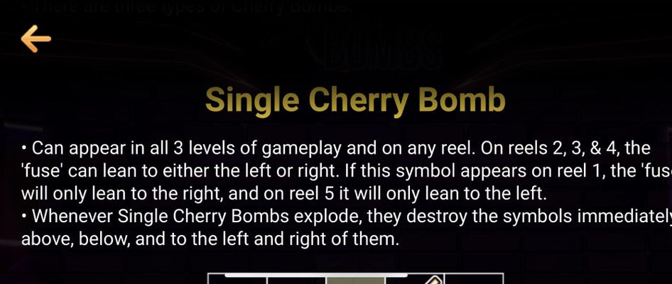 Single Cherry Bomb