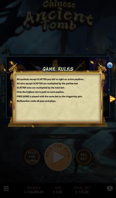 General Game Rules