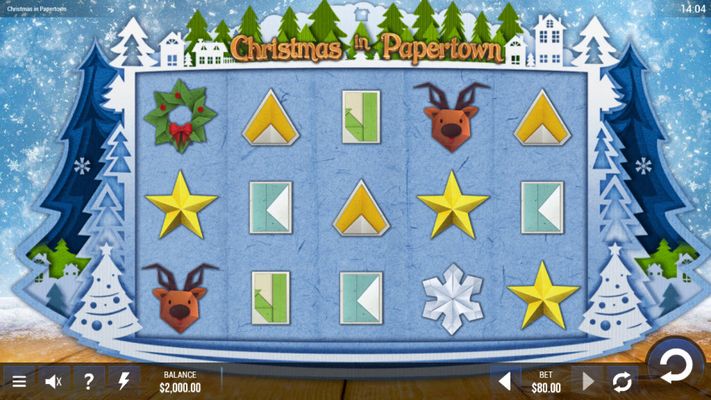 Christmas in Papertown :: Base Game Screen
