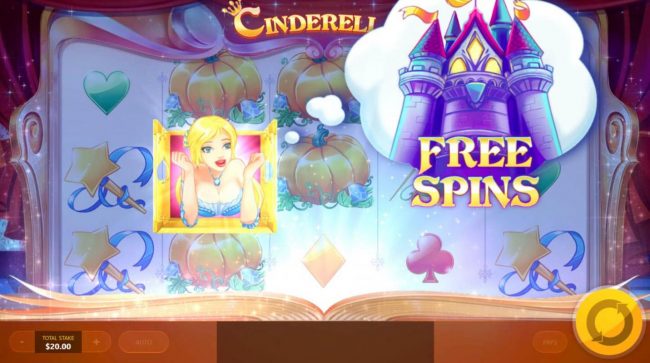 Free Spins feature activated.