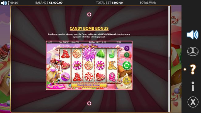 Candy Bomb Bonus