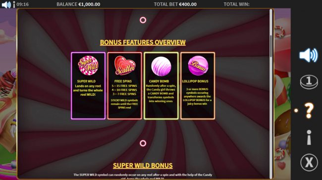 Bonus Features Overview