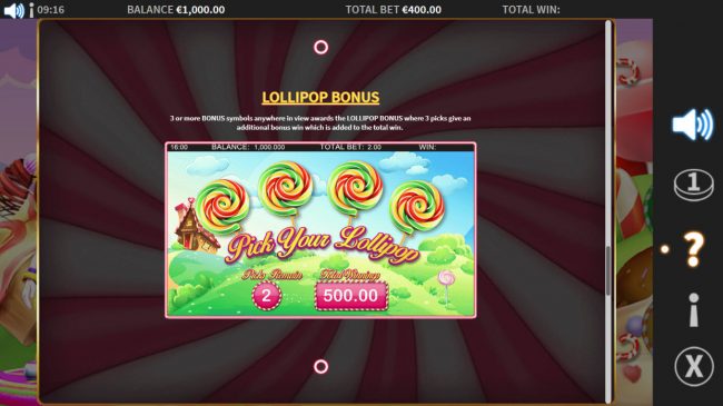 Lollipop Bonus