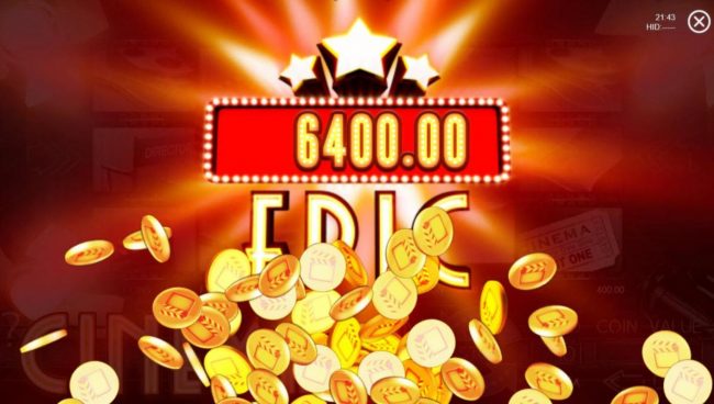 Feature triggers a 6400.00 jackpot