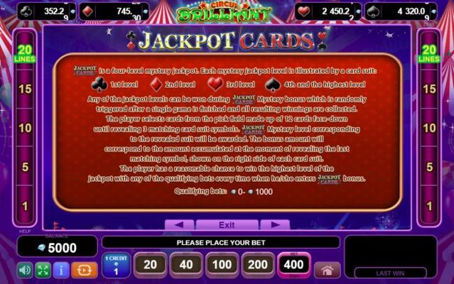 Jackpot Rules