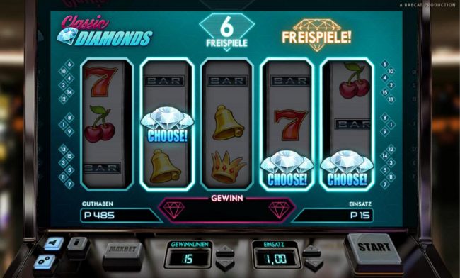 Free Spins can be re-triggered during the free spins feature