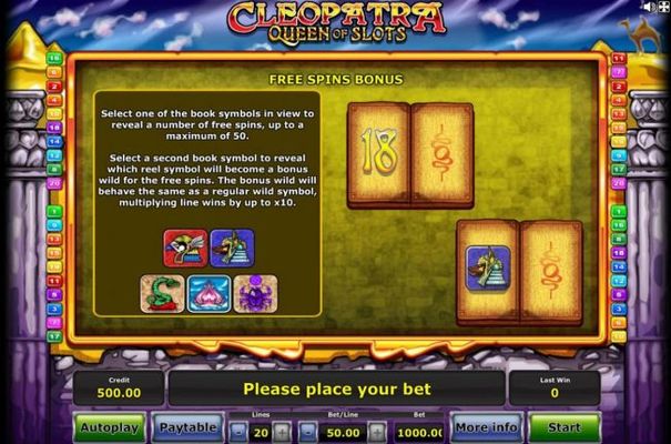 Free Spins Bonus Game Rules