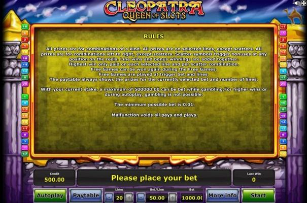 General Game Rules