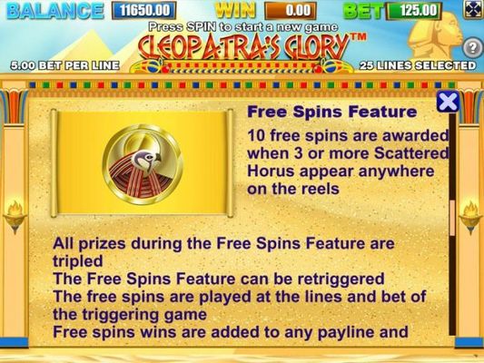 Free Spins Bonus Game Rules