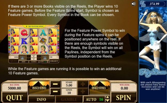 Free Spins Feature Rules