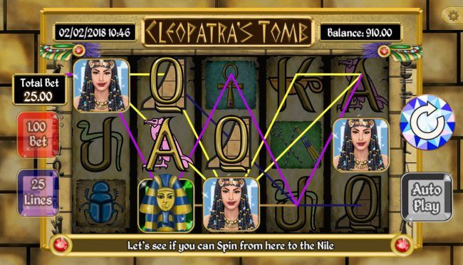 Scatter win triggers the free spins feature