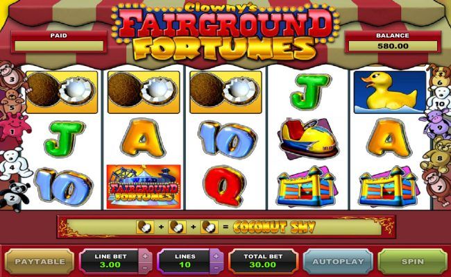 Scatter win triggers the bonus feature