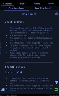 General Game Rules