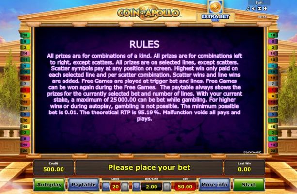 General Game Rules