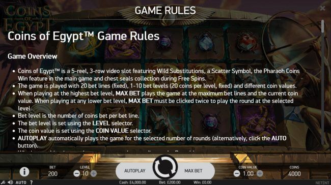 General Game Rules