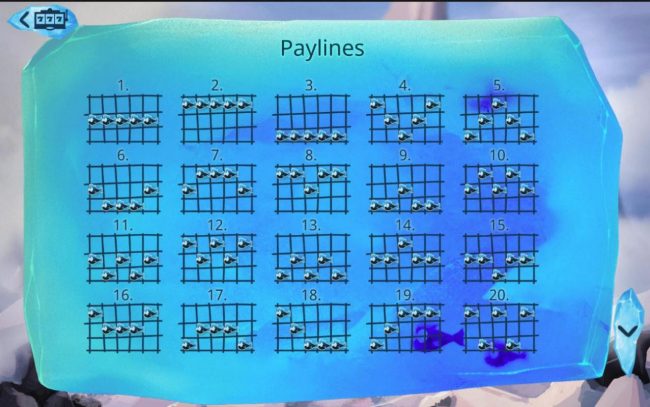 Payline Diagrams 1-20