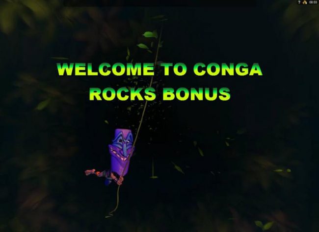 Conga Rocks Bonus randomly triggered