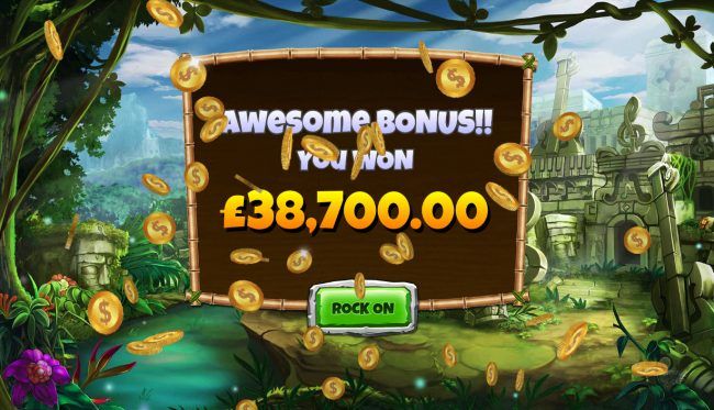 Total free games payout 387000 coins