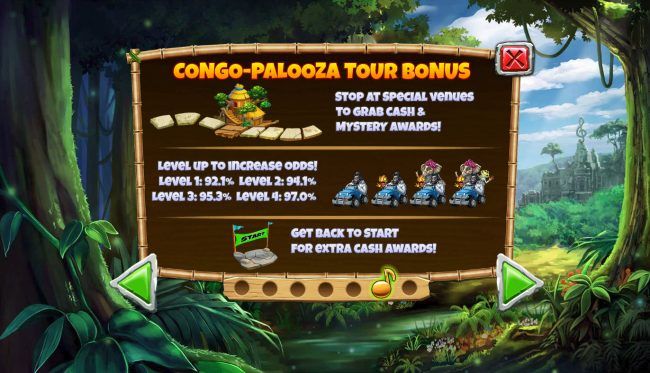 Congo Palooza Tour Bonus