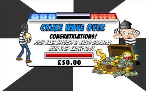 Crime Bonus Feature Pays Out $50