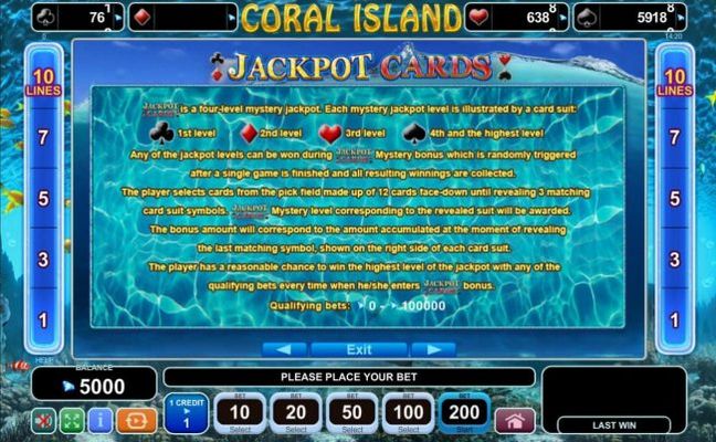 Jackpot Cards Rules