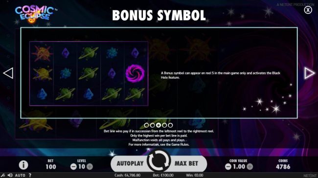 Bonus Symbols Rules