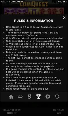 General Game Rules