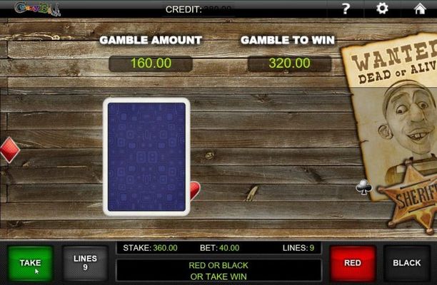 Gamble Feature Game Board