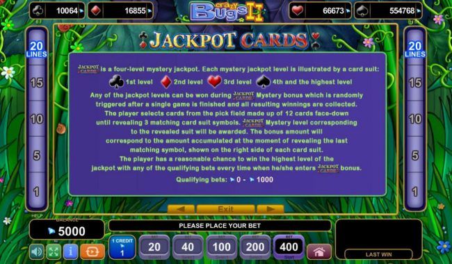 Jackpot Cards Rules