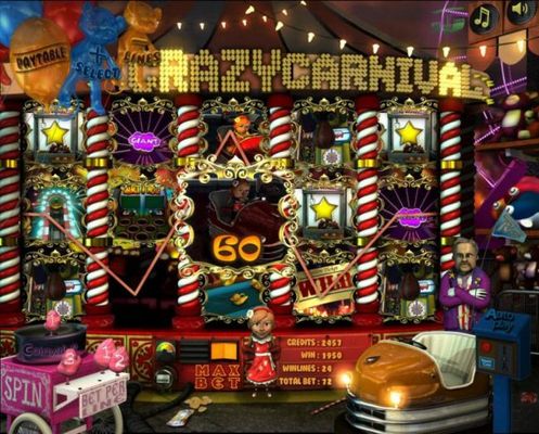 Multiple winning paylines triggers a 1950 credits big win!