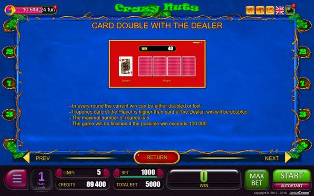 Gamble Feature Rules