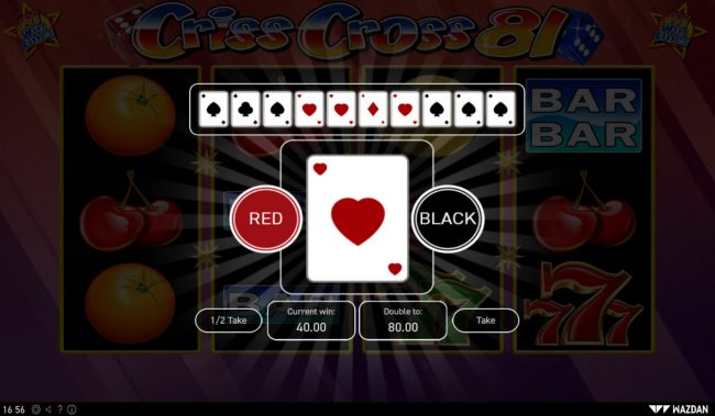 Red or Black Gamble feature