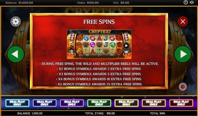 Free Spins Rules