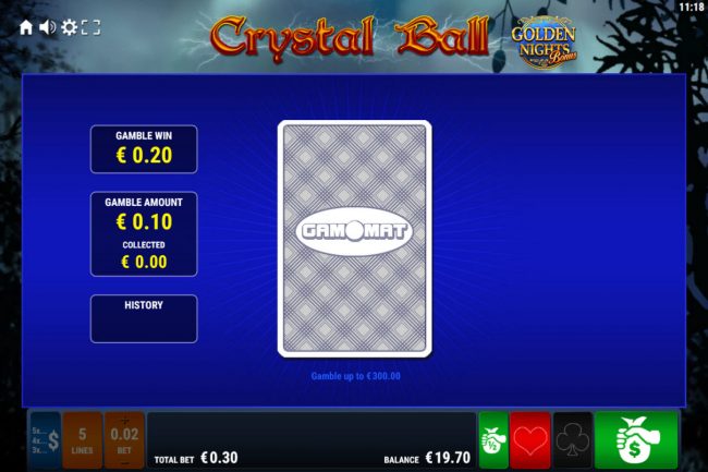 Red or Black Gamble feature