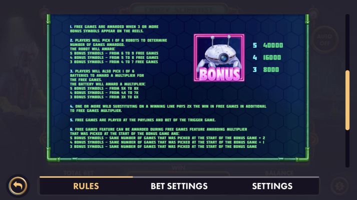 Free Game Feature