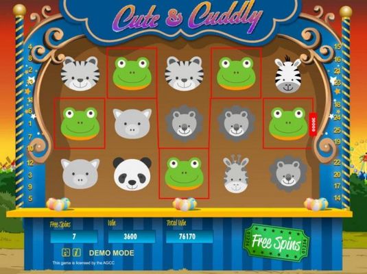 Free Spins Game Board