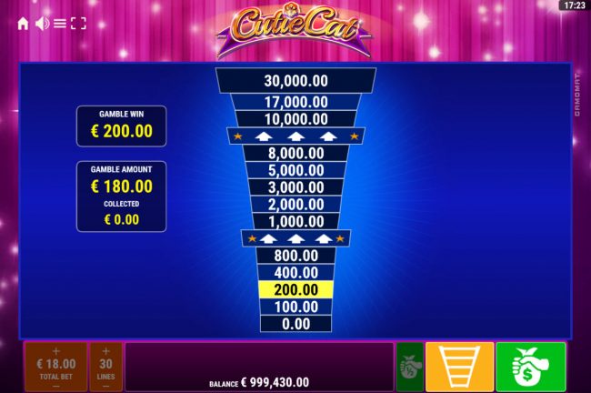 Ladder Gamble Feature Game Board