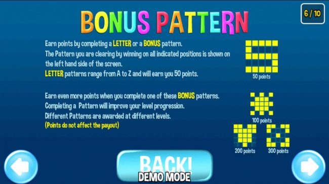 Bonus Pattern Rules