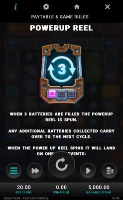 PowerUp Reel