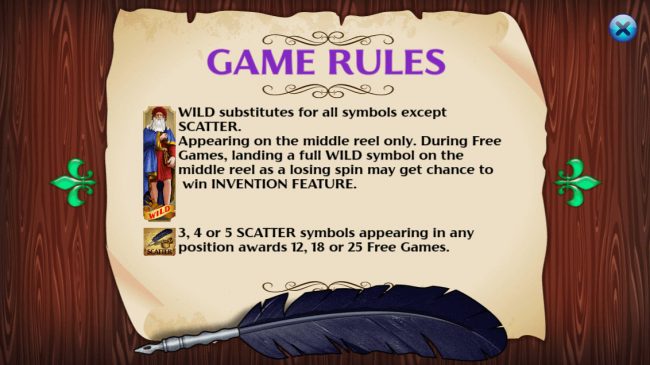 Wild and Scatter Symbol Rules