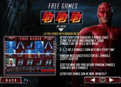3 daredevil symbols awards 10 free games
