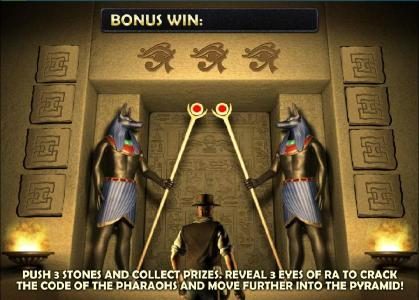 quest for the eye of ra bonus game board - episode I