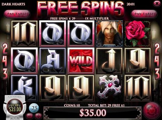 Free Spins Game Board