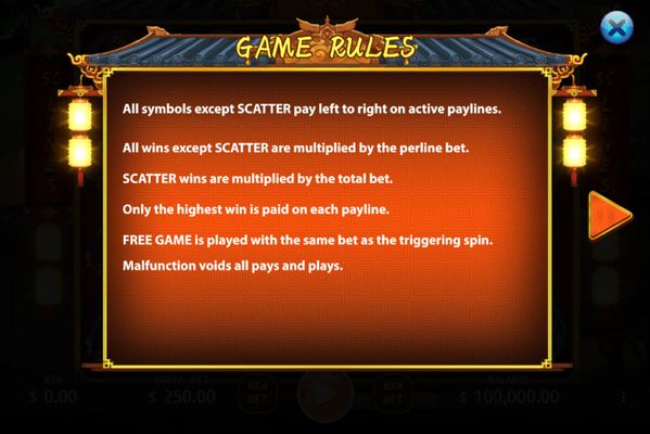 General Game Rules