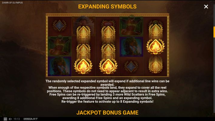 Free Spins - Expanding Symbols