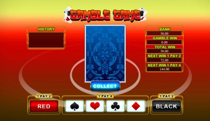 Black or Red Gamble Feature