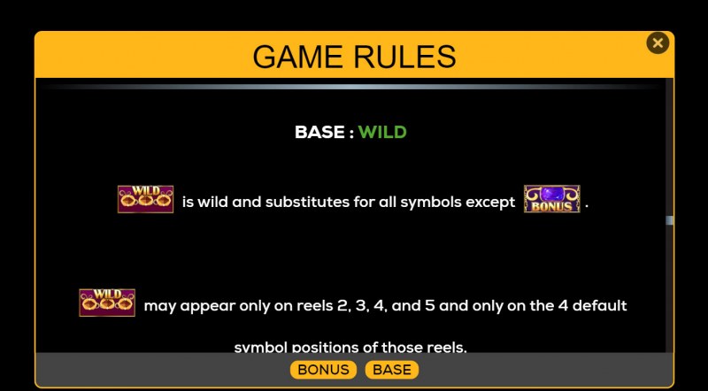 Wild Symbol Rules