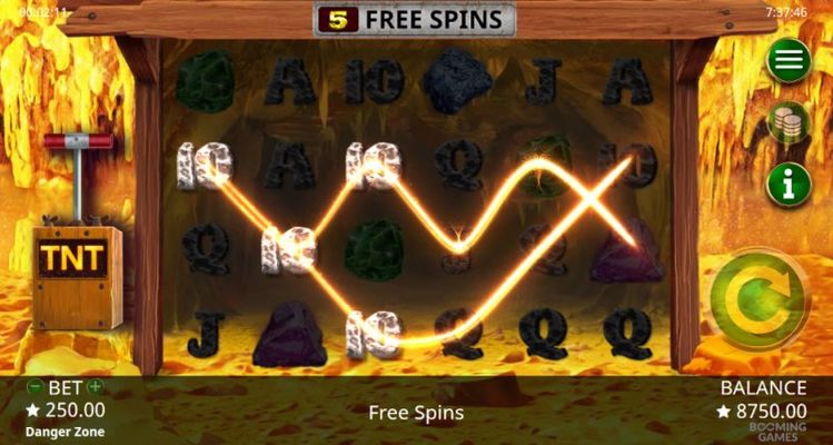 Free Spins Game Board